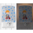 thumbnail image 2 of Caroline's Treasures BB8744CNL Ginger Boy Knight Ceramic Night Light, 6x4x3", multicolor, 2 of 2