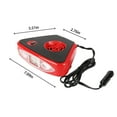 thumbnail image 3 of ZFYXGS 2 In 1 Portable Car Heater Defroster 12V, Mini Space Heater for Car Outdoor Use Clearance, 3 of 6
