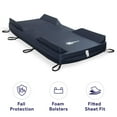 thumbnail image 5 of Medacure Universal Mattress Cover with with Foam Bolsters for Fall Prevention - 36 x 80 x 8, 5 of 5
