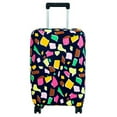 thumbnail image 1 of Luggage Anti scratch Dustproof Suitcase Cover Elastic Seersucker Print Luggage Protector Geometry, M, 1 of 3
