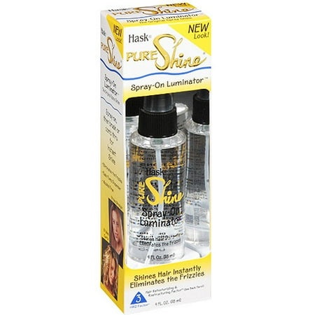 Inspired Beauty Brands Hask Pure Shine Spray-On Luminator, 4 oz