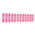 thumbnail image 3 of Minnieouse 24 piezas de uñas prensadas sólidas en forma cuadrada de longitud media DIY exquisitas y elegantes uñas de personalidad para salones de Juegos de manicura treinta y tres Minnieouse CE011407-33, 3 of 5