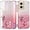 Pink, variant on for Motorola Moto G Stylus 5G 2024 Case Clear Glitter Shiny Motorola Moto G Stylus 5G 2024 Phone Case Silicone Soft Floral Shockproof Cover Pink Slim for Women (Purple)