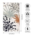 thumbnail image 4 of Kll Tropical Leaves Ultra Absorbent & Soft Hand Towels For Bath, Hand, Face, Gym And Spa-27.5x16in, 4 of 9