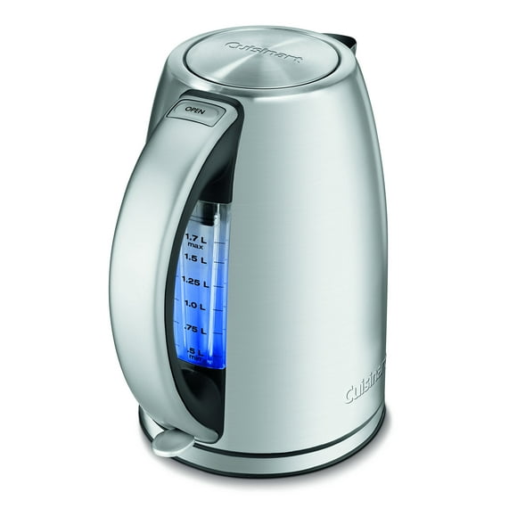 Hervidor eléctrico Cuisinart JK-17P1 inalámbrico de acero inoxidable 1.7L