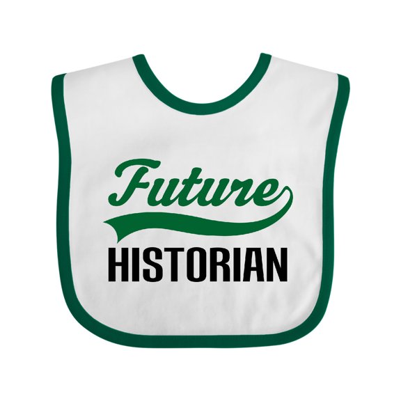 Inktastic Future Historian Boys or Girls Baby Bib