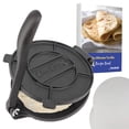 thumbnail image 1 of Prensa para tortillas StarBlue de hierro fundido de 8 pulgadas con papel de aceite, 100 unidades, 1 of 7