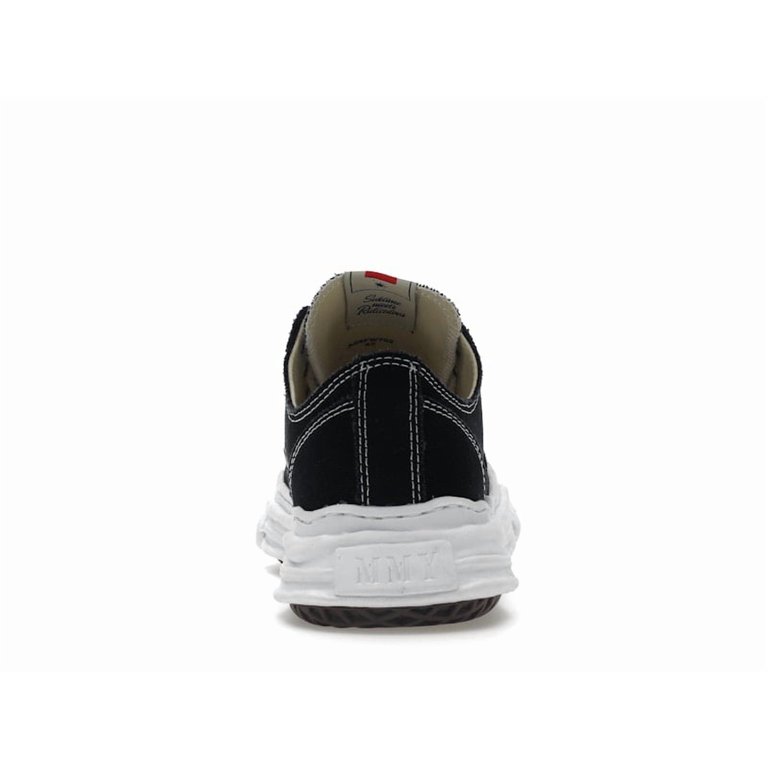 Maison Mihara Yasuhiro Men's Hank OG Sole Canvas Low Black Shoes