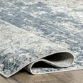 thumbnail image 4 of nuLOOM Wilde Abstract Distressed Area Rug, 12' x 15', Wilde Blue, 4 of 6