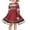 Cute Reindeer Christmas Gift, variant on FKELYI Size 7-8 Years Long Sleeve Dresses Novelty Cute Reindeer Round Neck Pleat Dress Comfortable Girls Swing Dress Long Sleeve,Christmas Gift