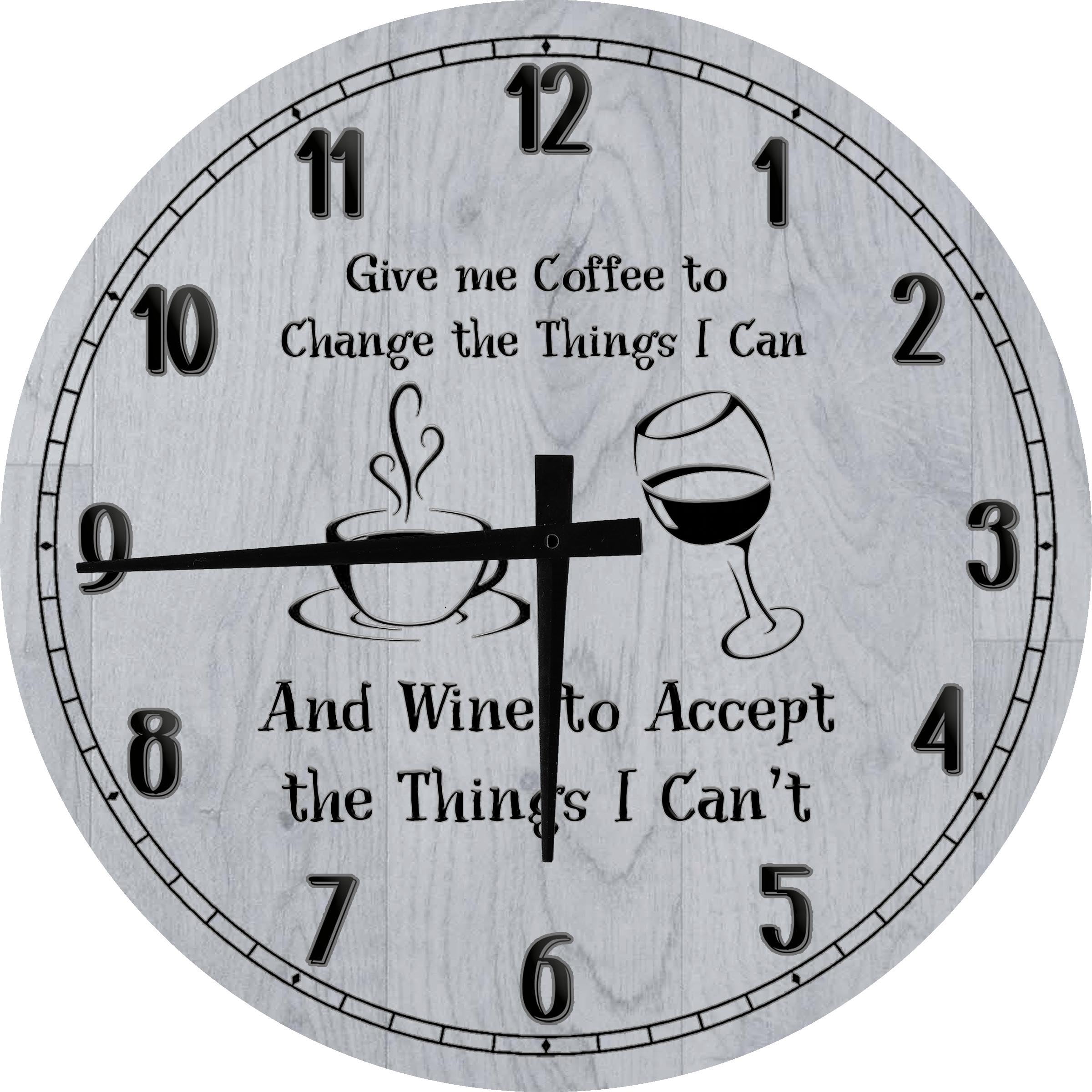 art for the home 24 in. x 24 in. Timepiece Tree Clock Wooden Wall Art  113211 - The Home Depot