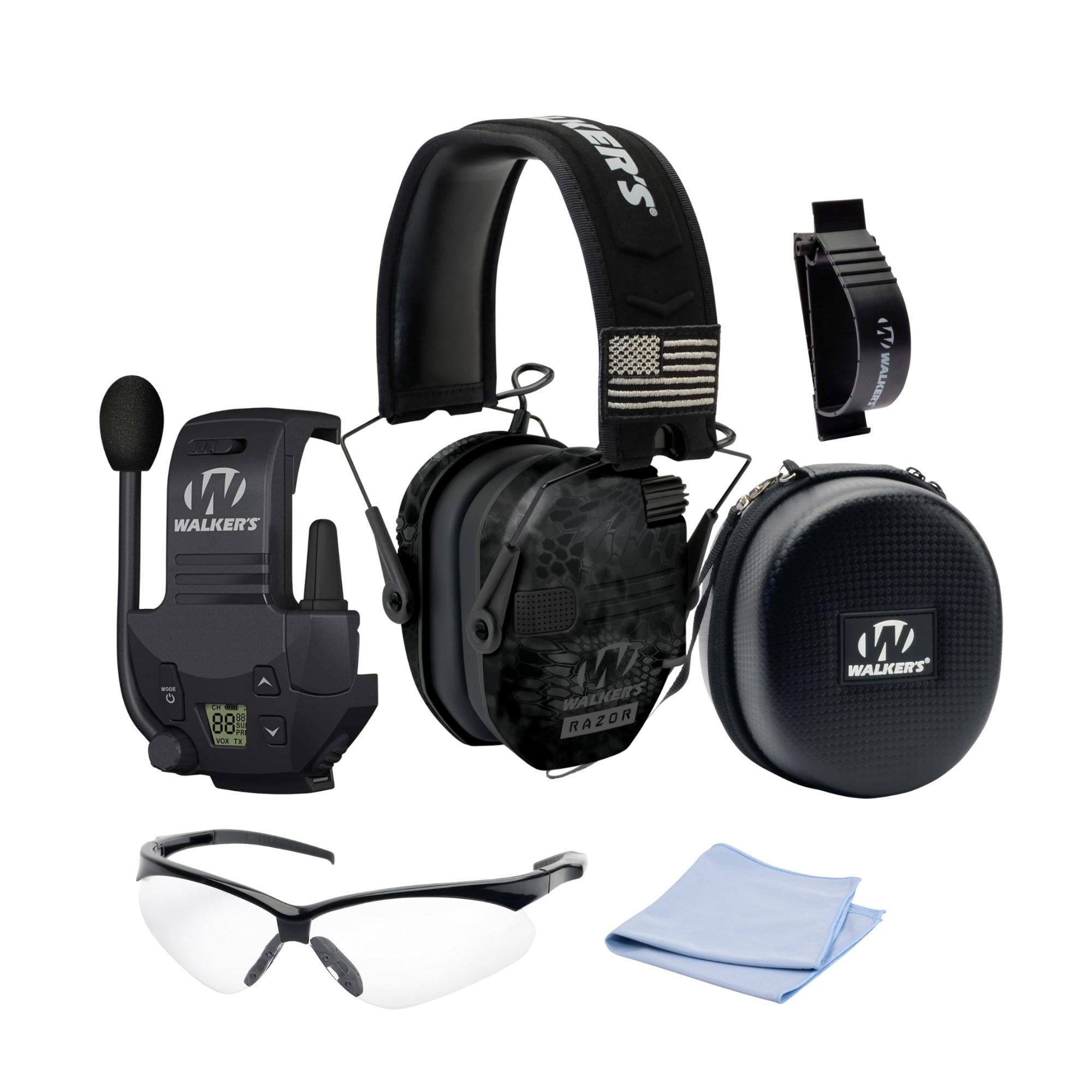 Walker's Razor Slim Electronic Muff Patriot Series (Kryptek Camo