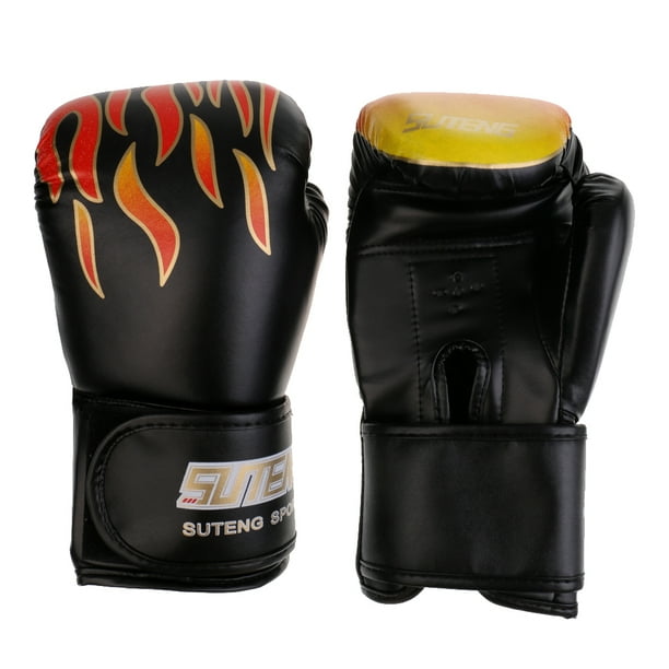 Karate Kick Boxing Training Boxing Gloves boxeo en tailandia Protective Accessory Negro