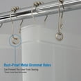thumbnail image 6 of Bath Bliss 2 Pack Heavy Weight Shower Liner in Frost Frost, 6 of 6