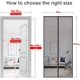 thumbnail image 3 of Magnetic Mosquito Net Door Window 90x210cm Magnetic Mosquito Net Adhesive Strip Automatic Closing Very Fine Mesh Easy Installation Without Drilling, 3 of 4