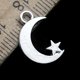 thumbnail image 1 of FUTUREORYY 50Pcs Silver Alloy Pendant Charms for DIY Jewelry Making and Cellphone Decorative Accessories, 1 of 8