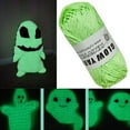 thumbnail image 5 of Diy Knitting Diy Tantouec Fluorescent Yarn Navy Blue, Diy Knitting Hand Knitted Glow in The Dark Yarn Luminous Yarn Fun Yarn, Yarn*1 Home Essentials, Woolen Needle, Clearance, 5 of 5