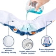 thumbnail image 7 of Wegreeco Pack of 5 Reusable Male Dog Belly Band, Washable Premium Male Dog Diapers, Super-Absorbent Dog Wraps,Space,Bones,XL, 7 of 7