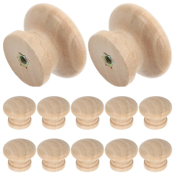 HINTRMENT Cabinet Knobs Alloy Round 12Pcs 1.3X1.3X1In