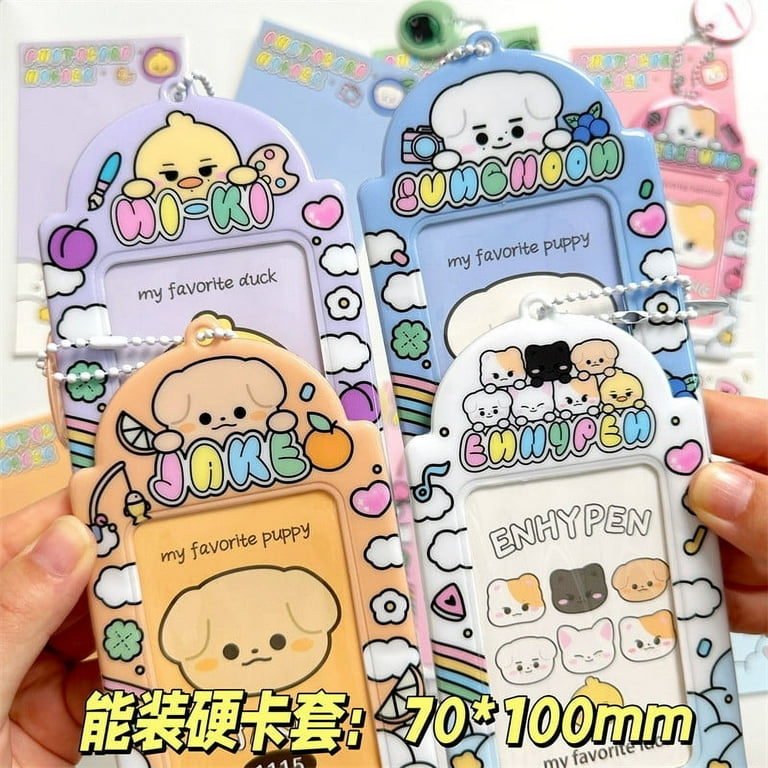 Kpop Idol ENHYPEN Photocard Holder Photo ID Card Holder Bag