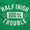 Irish Green, variant on St Paddys Half Irish 100% Trouble Long Sleeve TShirt Men Women Brisco Brands S