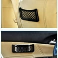 thumbnail image 3 of Maytalsory Lot de 4/lot Poches en Filet Polyvalentes pour Voiture Rangement Pratique Forme Unique Style Simple Plastique Noir 1 Ensemble, 3 of 6