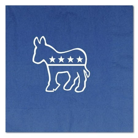 Democratic Luncheon Napkins (2-Ply) (blue) Party Accessory (1 count) (16/Pkg)
