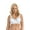 White, variant on 5100535 Fully® Cotton Soft Cup Wireless Full-Coverage Bra with Back Closure & Lace