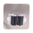 thumbnail image 2 of Ganchos adhesivos para cocina, baño, pared, colgador de fregona, soporte para escoba negro Ndcxsfigh Libre de BPA, 2 of 8