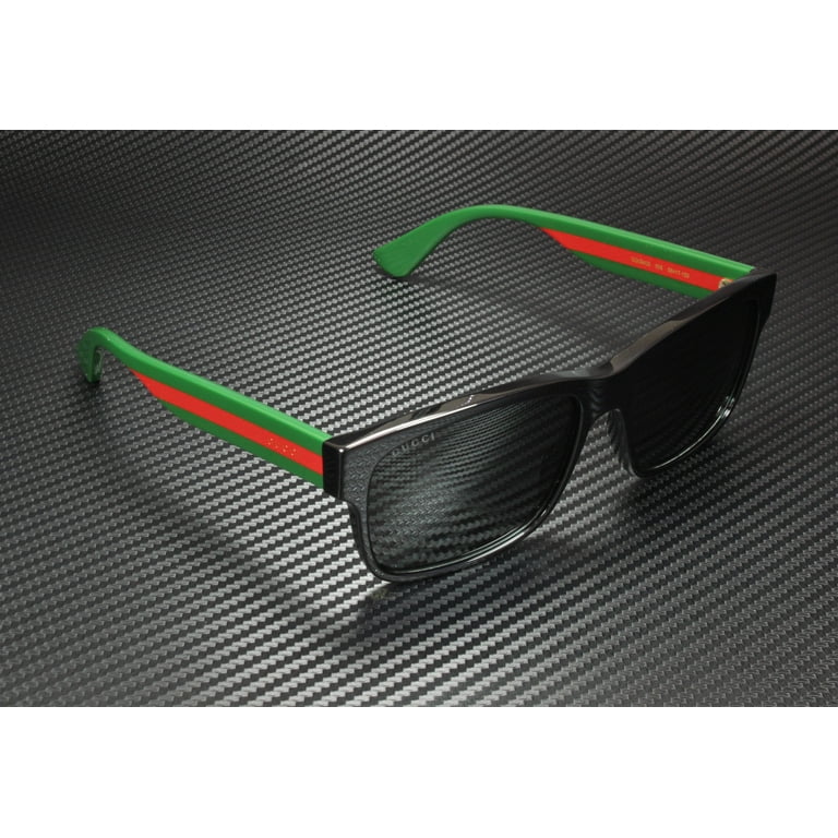 Black Red Stripe Ladies Sunglasses - GG0340S-006 - Walmart.com display picture 2