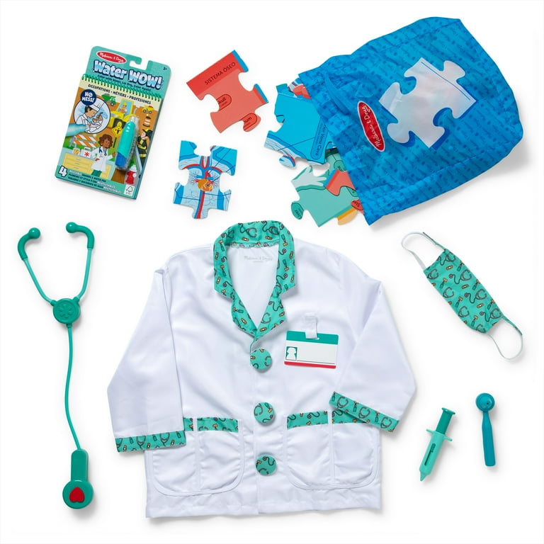 Melissa & Doug Doctor 3-in-1 Deluxe Collection Themed Gift Set
