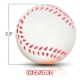 thumbnail image 2 of Artcreativity Pelotas deportivas de espuma antiestrés para niños de 2.5 pulgadas  Juego de 4  Incluye pelotas de baloncesto, fútbol, ??béisbol y fútbol, ??pelotas exprimibles para aliviar la ansieda, 2 of 5