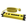 thumbnail image 2 of Power Strip Stanley ShopMax, 6 salidas, metal, 10 pies, color amarillo, 2 of 3
