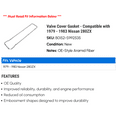 thumbnail image 2 of Valve Cover Gasket - Compatible with 1979 - 1983 Nissan 280ZX 1980 1981 1982, 2 of 2