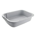 thumbnail image 2 of Bandeja de arena para mascotas Orinal Inodoro Inodoro Caja de arena Contenedor Bandejas de arena Parte superior abierta Caja de arena para gatos Lados Gris 52x35x12cm Salvador Bandeja de arena para gatos, 2 of 10