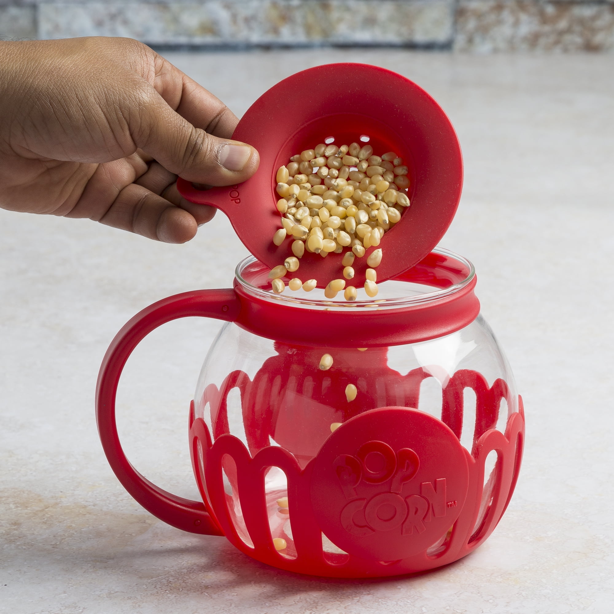 Tasty Microwave Popcorn Popper - Ecolution Original Micro-Pop