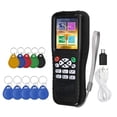 thumbnail image 1 of X100 RFID NFC Smart Card Reader Writer+5 X UID/5200 Keychain RFID Duplicator ID IC Card Programmer Encrypted Key Copier, 1 of 8