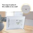 thumbnail image 2 of 7 Inch Digital Clock, Auto Dimming, 8 Languages, Non-Abbreviated Week, Month and Date Display, for Elderly, EU Plug 110-240V, 2 of 4