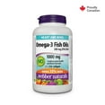 thumbnail image 1 of Webber Naturals® Omega-3 Fish Oils 300 mg EPA/DHA, 1000 mg Softgels, 1 of 9