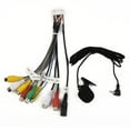 thumbnail image 6 of 20-PIN Car Auto Stereo Radio RCA Output Wire Aux-in Adapter Cable +MIC Universal, 6 of 6