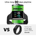thumbnail image 4 of L8star Fitness Tracker Heart Rate Monitor-1.3'' Large Color Screen IP67 Waterproof Activity Tracker with 6 Sports Mode,Sleep Monitor,Pedometer Smart Wrist Band, 4 of 6