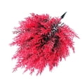 thumbnail image 4 of Arbre de Couverture de Sol à Feuilles Rouges Artificielles pour l'Extérieur, Plante en Plastique Résistante à la Décoloration Sans Entretien, Conception Intégrée de Piquet de Sol pour Arrangement de Fleurs en Pot de Jardin Décoration d'Aménagement Paysager, 4 of 6