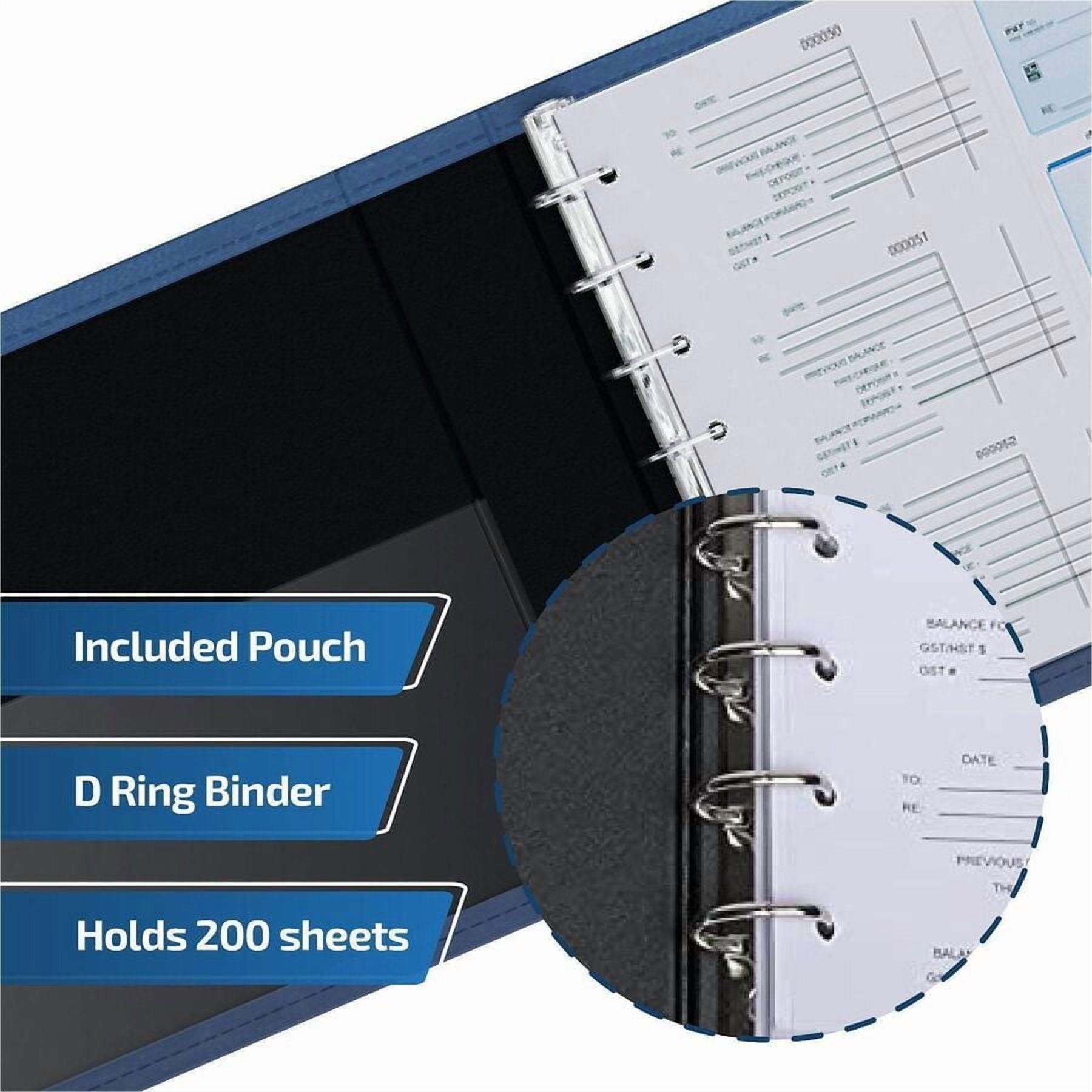 Davis Group Premium 3-Up Business Checkbook Binder (3upam72)
