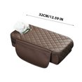thumbnail image 2 of Car Armrest Box Pad Car Tissue Box Universal Storage Bag Elbow Pad Multifunctional Three-in-one Armrest Heightening Pad, 2 of 4