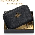 thumbnail image 5 of RFID Credit Card Holder, Small Leather Zipper Card Case Wallet for Women, 5 of 5