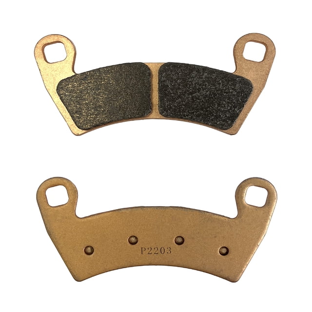 Demon Powersports Front Left/Right Rear Left/Right Sintered Brake Pads for (2008-21) Polaris RZR/Ranger, High Density Sintered Metallic Material For Better Grip, Reduced Brake Fade, Longer Life Span
