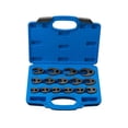 thumbnail image 2 of jinwen Ensemble de Clés à Écrou de Corbeau 15 Pcs Outils de Réparation de Machine Portable 8-24mm, 2 of 9