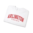 thumbnail image 3 of Arlington Virginia VA Sweatshirt Gifts Crew Neck Shirt Long Sleeve Unisex, 3 of 7