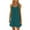 Sky Blue, variant on TAGOLD Womens Plus Size Summer Dresses,Women Fashionable Sleeveless Round Neck Printed Loose Long Dress Khaki XXL