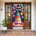 thumbnail image 5 of Colorful Balloon Birthday Party Decor Cake Banner Celebration Decoration for Kids Event Indoor Celebration, 5 of 8